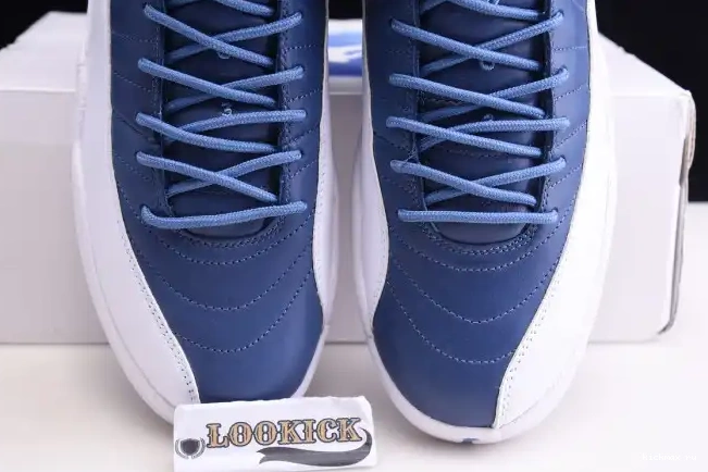 Rep Kickmax Stone 130690-404 Air 12 Jordan Blue Retro 0401